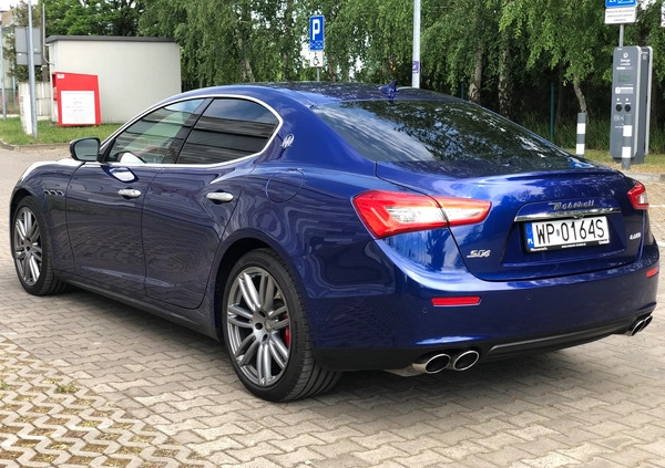 Maserati Ghibli cena 135000 przebieg: 33000, rok produkcji 2016 z Płock małe 232